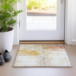 Dalyn Ravenna RN2 Paprika Machine Washable Area Rug Scatter Lifestyle Image Feature
