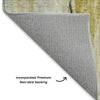 Dalyn Ravenna RN2 Taupe Machine Washable Area Rug Backing Image