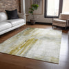 Dalyn Ravenna RN2 Taupe Machine Washable Area Rug Lifestyle Image Feature
