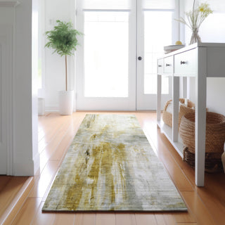Dalyn Ravenna RN2 Taupe Machine Washable Area Rug Runner Lifestyle Image Feature
