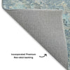 Dalyn Ravenna RN3 Blue Machine Washable Area Rug Backing Image