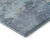 Dalyn Ravenna RN3 Blue Machine Washable Area Rug Corner Image