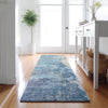 Dalyn Ravenna RN3 Blue Machine Washable Area Rug Runner Lifestyle Image Feature