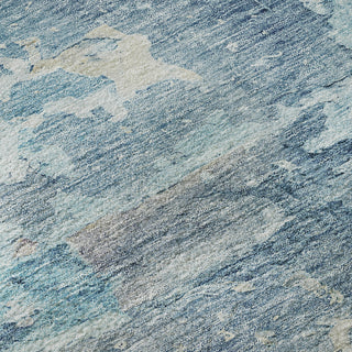 Dalyn Ravenna RN3 Blue Machine Washable Area Rug Swatch Image