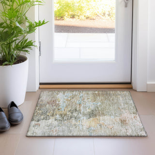 Dalyn Ravenna RN3 Brown Machine Washable Area Rug Scatter Lifestyle Image Feature