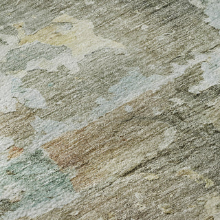 Dalyn Ravenna RN3 Brown Machine Washable Area Rug Swatch Image