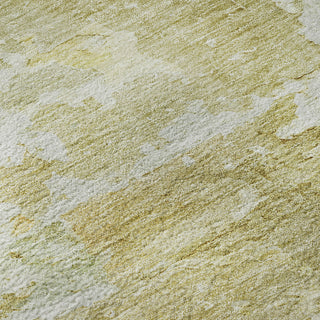 Dalyn Ravenna RN3 Gold Machine Washable Area Rug Swatch Image