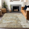 Dalyn Ravenna RN3 Khaki Machine Washable Area Rug Lifestyle Image Feature