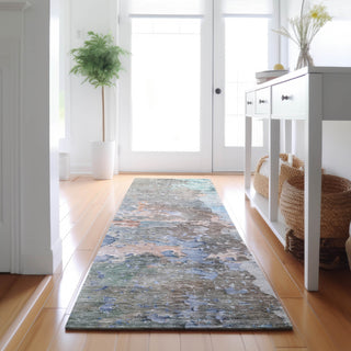 Dalyn Ravenna RN3 Taupe Machine Washable Area Rug Runner Lifestyle Image Feature