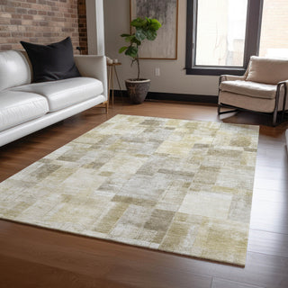 Dalyn Ravenna RN4 Beige Machine Washable Area Rug Lifestyle Image Feature