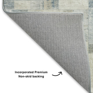 Dalyn Ravenna RN4 Denim Machine Washable Area Rug Backing Image