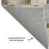 Dalyn Ravenna RN4 Granite Machine Washable Area Rug Backing Image