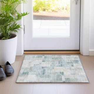 Dalyn Ravenna RN4 Seafoam Machine Washable Area Rug Scatter Lifestyle Image Feature