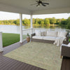 Dalyn Ravenna RN5 Aloe Machine Washable Area Rug Outdoor Lifestyle Image Feature