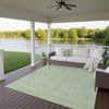 Dalyn Ravenna RN5 Seafoam Machine Washable Area Rug Outdoor Lifestyle Image Feature