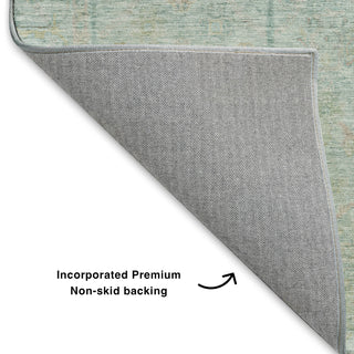 Dalyn Ravenna RN5 Sky Machine Washable Area Rug Backing Image