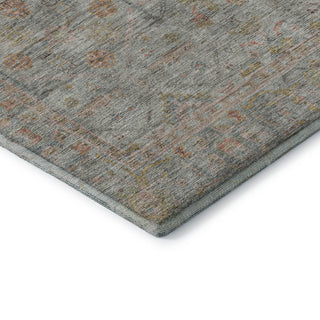 Dalyn Ravenna RN5 Taupe Machine Washable Area Rug Corner Image