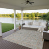 Dalyn Ravenna RN5 Taupe Machine Washable Area Rug Outdoor Lifestyle Image Feature