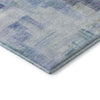 Dalyn Ravenna RN6 Blue Machine Washable Area Rug Corner Image