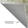 Dalyn Ravenna RN6 Taupe Machine Washable Area Rug Backing Image