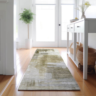 Dalyn Ravenna RN6 Taupe Machine Washable Area Rug Runner Lifestyle Image Feature