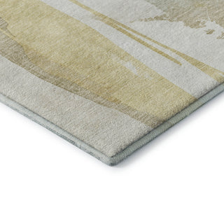 Dalyn Ravenna RN7 Beige Machine Washable Area Rug Corner Image