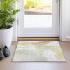 Dalyn Ravenna RN7 Beige Machine Washable Area Rug Scatter Lifestyle Image Feature