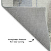 Dalyn Ravenna RN7 Denim Machine Washable Area Rug Backing Image