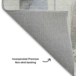Dalyn Ravenna RN7 Denim Machine Washable Area Rug Backing Image