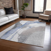 Dalyn Ravenna RN7 Denim Machine Washable Area Rug Lifestyle Image Feature