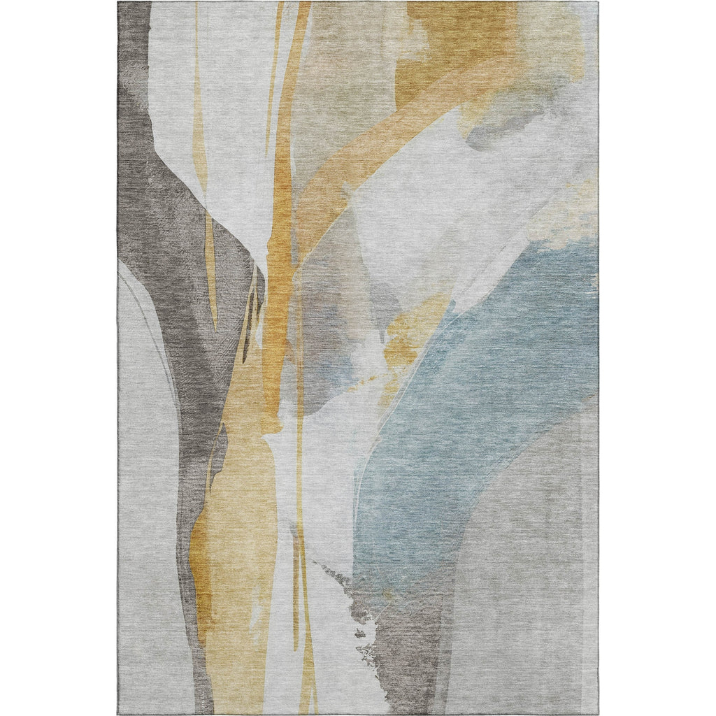 Dalyn Ravenna RN7 Gold Machine Washable Area Rug main image