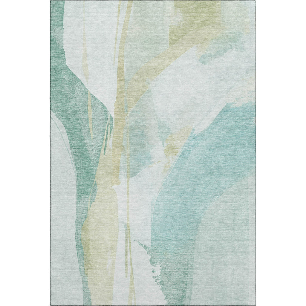 Dalyn Ravenna RN7 Teal Machine Washable Area Rug main image