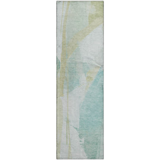 Dalyn Ravenna RN7 Teal Machine Washable Area Rug Runner Main Image