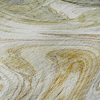 Dalyn Ravenna RN8 Linen Machine Washable Area Rug Swatch Image