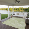 Dalyn Ravenna RN8 Sage Machine Washable Area Rug Outdoor Lifestyle Image Feature