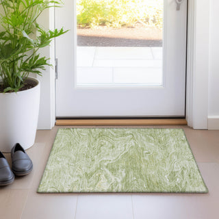 Dalyn Ravenna RN8 Sage Machine Washable Area Rug Scatter Lifestyle Image Feature