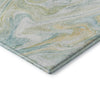 Dalyn Ravenna RN8 Sky Machine Washable Area Rug Corner Image