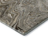 Dalyn Ravenna RN8 Taupe Machine Washable Area Rug Corner Image
