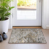 Dalyn Ravenna RN8 Taupe Machine Washable Area Rug Scatter Lifestyle Image Feature
