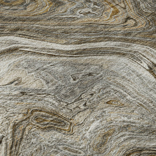 Dalyn Ravenna RN8 Taupe Machine Washable Area Rug Swatch Image