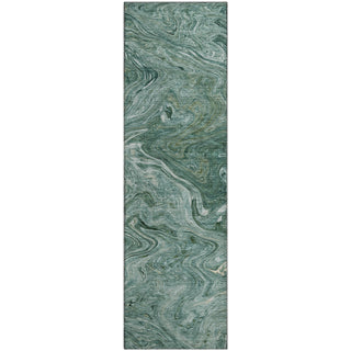 Dalyn Ravenna RN8 Teal Machine Washable Area Rug Runner Main Image