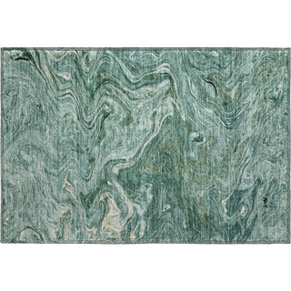 Dalyn Ravenna RN8 Teal Machine Washable Area Rug Scatter Main Image