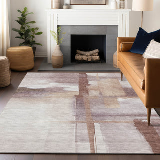 Dalyn Ravenna RN9 Blush Machine Washable Area Rug Lifestyle Image Feature