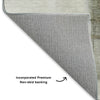Dalyn Ravenna RN9 Gray Machine Washable Area Rug Backing Image