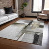 Dalyn Ravenna RN9 Gray Machine Washable Area Rug Lifestyle Image Feature