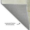 Dalyn Ravenna RN9 Putty Machine Washable Area Rug Backing Image
