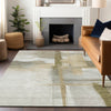 Dalyn Ravenna RN9 Putty Machine Washable Area Rug Lifestyle Image Feature