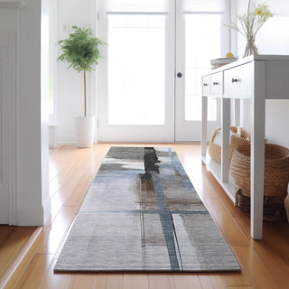 Dalyn Ravenna RN9 Taupe Machine Washable Area Rug Runner Lifestyle Image Feature