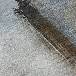 Dalyn Ravenna RN9 Taupe Machine Washable Area Rug Swatch Image