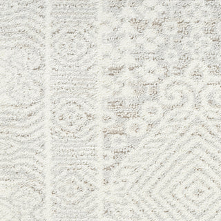 Nourison Renewed RNW01 Silver Ivory Area Rug Swatch Image